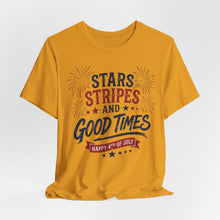 Load image into Gallery viewer, Stars Stripes and Good Times Tee
