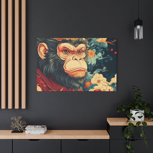 Lunar Year of the Monkey - Matte Canvas
