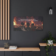 Load image into Gallery viewer, Inspirational Wall Art Canvas - "Sometimes You Can Only Watch" - Empowering Home Decor
