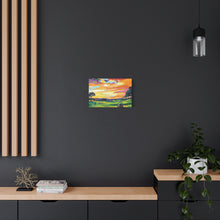 Load image into Gallery viewer, Vibrant Golf Sunset Canvas Art
