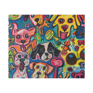 Dogs at play