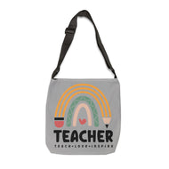 Adjustable Tote Bag (AOP) - Teacher