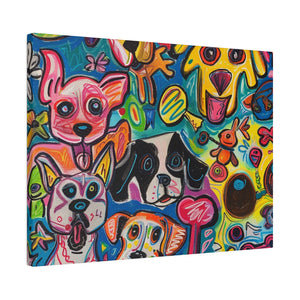 Dogs at play