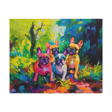 Load image into Gallery viewer, French Bulldog Canvas Art
