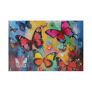 Colorful Butterfly Puzzle - various sizes
