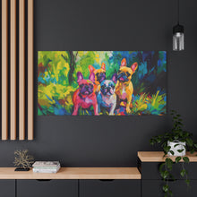 Load image into Gallery viewer, French Bulldog Canvas Art
