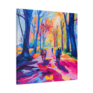 German Shepherd Canvas Art