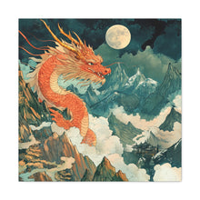Load image into Gallery viewer, Lunar Year of the Dragon - Stretched Wall Decor for Home
