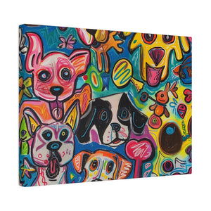 Dogs at play