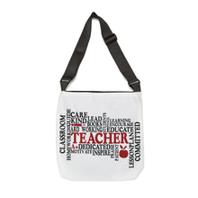 Load image into Gallery viewer, Adjustable Tote Bag (AOP) - Teacher

