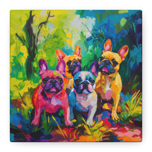 Load image into Gallery viewer, French Bulldog Canvas Art
