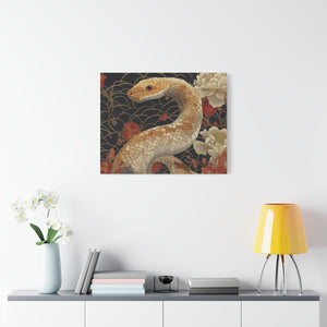 Lunar Year of the Snake - Canvas Print