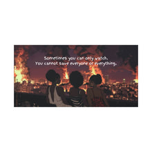 Load image into Gallery viewer, Inspirational Wall Art Canvas - "Sometimes You Can Only Watch" - Empowering Home Decor
