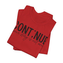 Load image into Gallery viewer, Unisex Jersey Short Sleeve Tee
