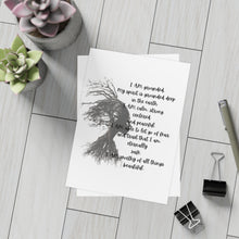 Load image into Gallery viewer, Grounded Affirmations Postcard Bundles (envelopes included)
