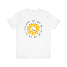 Load image into Gallery viewer, You Are Loved Sunflower Graphic Unisex Tee
