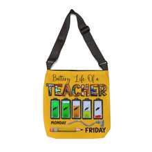 Load image into Gallery viewer, Adjustable Tote Bag (AOP) - Teacher
