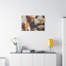 Load image into Gallery viewer, Artistic Piano Canvas, Wall Art, Music Lover Gift, Home Decor, Jazz Wall Art, Unique Artwork
