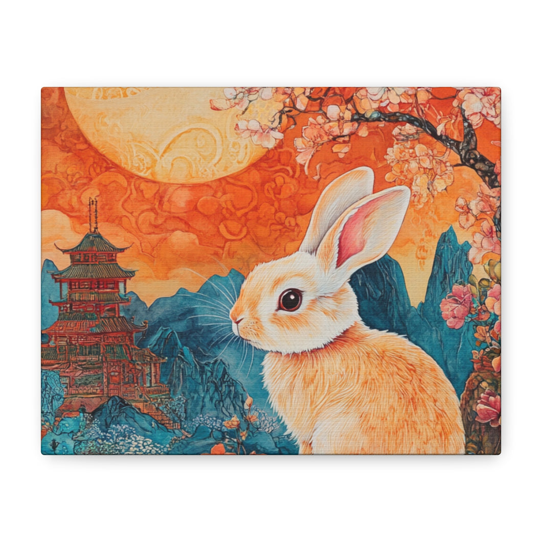 Lunar Year of the Rabbit - Canvas Art