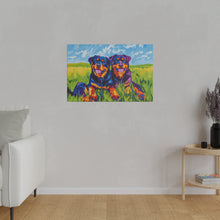 Load image into Gallery viewer, Rottweiler Canvas Art
