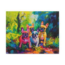 Load image into Gallery viewer, French Bulldog Canvas Art
