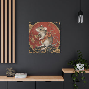 Lunar Year of the Rat - Canvas