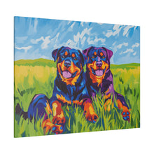 Load image into Gallery viewer, Rottweiler Canvas Art
