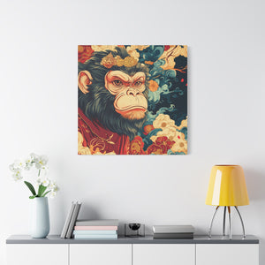 Lunar Year of the Monkey - Matte Canvas