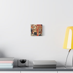 Lunar Year of the Tiger - stretched canvas art