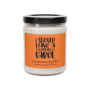 Scented Soy Candle, 9oz - Cinnamon Vanilla