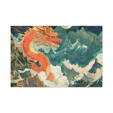 Load image into Gallery viewer, Lunar Year of the Dragon - Stretched Wall Decor for Home
