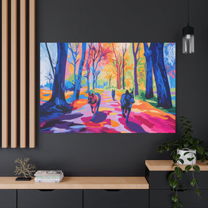 German Shepherd Canvas Art