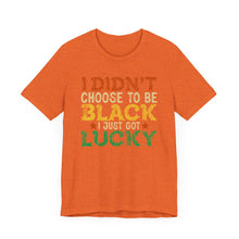 Load image into Gallery viewer, Lucky Choice Unisex Tee - Celebrate Diversity and Heritage
