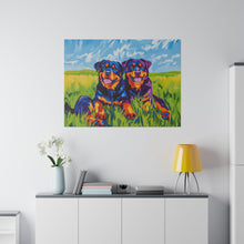 Load image into Gallery viewer, Rottweiler Canvas Art
