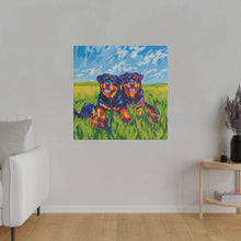 Load image into Gallery viewer, Rottweiler Canvas Art
