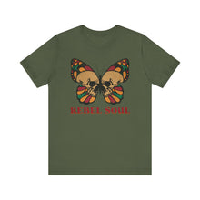 Load image into Gallery viewer, Vintage Rebel Soul Butterfly Tee - Unisex Jersey Short Sleeve Shirt
