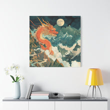 Load image into Gallery viewer, Lunar Year of the Dragon - Stretched Wall Decor for Home
