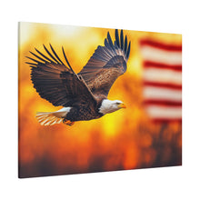 Load image into Gallery viewer, Patriotic Eagle Canvas Art - Inspirational Home Decor
