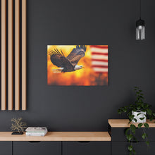 Load image into Gallery viewer, Patriotic Eagle Canvas Art - Inspirational Home Decor
