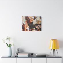 Load image into Gallery viewer, Artistic Piano Canvas, Wall Art, Music Lover Gift, Home Decor, Jazz Wall Art, Unique Artwork
