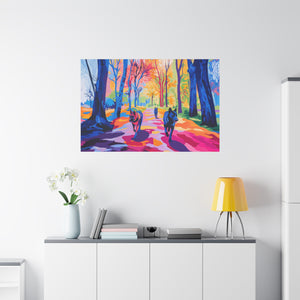 German Shepherd Canvas Art