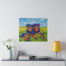 Load image into Gallery viewer, Rottweiler Canvas Art

