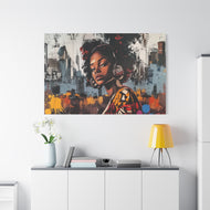Urban Vibes Canvas Art - Stylish Stretched Artwork for Modern Decor