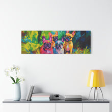 Load image into Gallery viewer, French Bulldog Canvas Art
