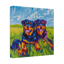 Load image into Gallery viewer, Rottweiler Canvas Art
