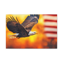 Load image into Gallery viewer, Patriotic Eagle Canvas Art - Inspirational Home Decor

