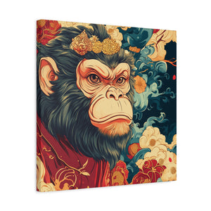 Lunar Year of the Monkey - Matte Canvas
