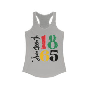Women's Ideal Racerback Tank - Juneteenth 1865