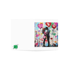Load image into Gallery viewer, Romantic Greeting Cards Set - Colorful Love Balloons (1-50 pcs)
