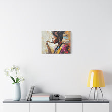 Load image into Gallery viewer, Saxophone Art Canvas, Elegant Wall Decor for Jazz Lovers, Music-Themed Home Decoration, Perfect Gift for Musicians, Unique Art Piece, [...]
